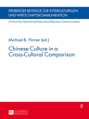 cover image of Chinese Culture in a Cross-Cultural Comparison